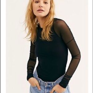 Scrunch Sleeve Seamless long sleeve shirt